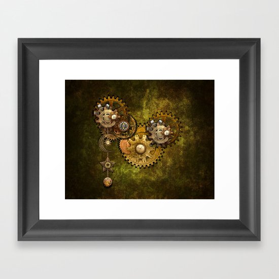 Clock Wall 2 Framed Art Print