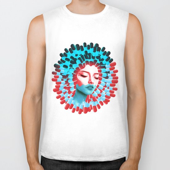 Blue pill, red pill? Biker Tank