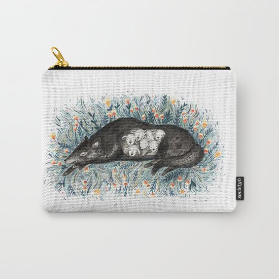Wolf & The Seven Kids Carry-All Pouch