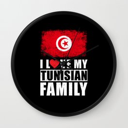 Tunisian Family Wall Clock