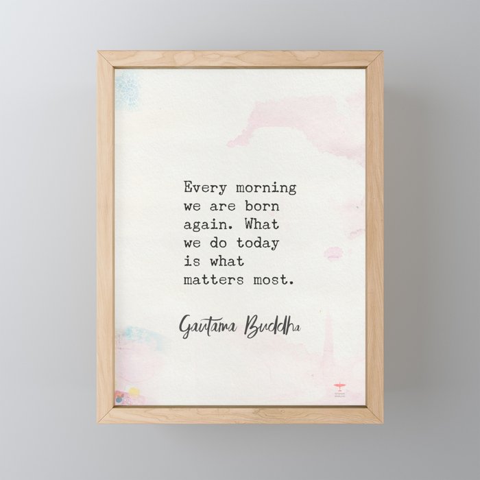Framed Mini Art Print