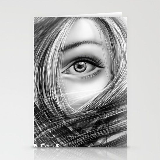 'Coz eye is never lie.... Stationery Cards