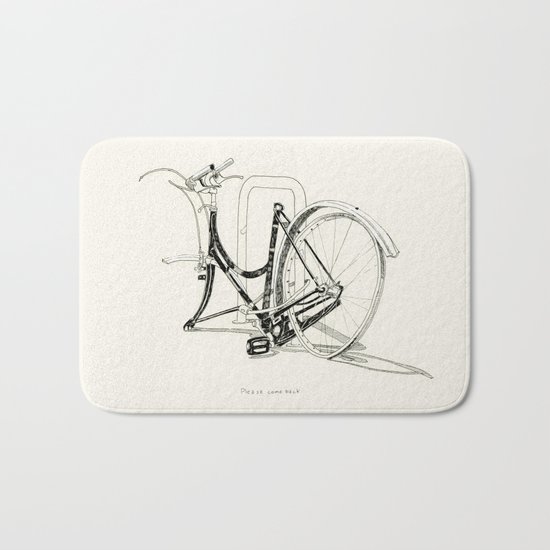 Please Come Back Bath Mat