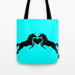 Unicorns in Love Tote Bag