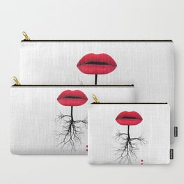 red lips Carry-All Pouch