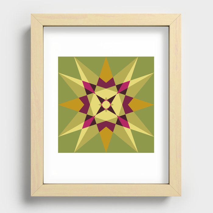 Star it out Recessed Framed Print