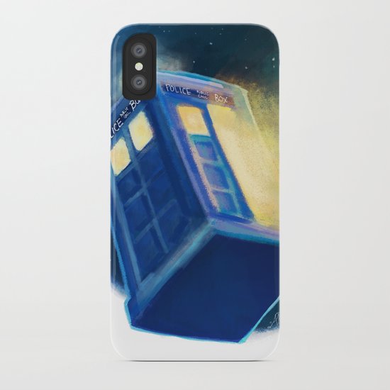 The TARDIS iPhone Case