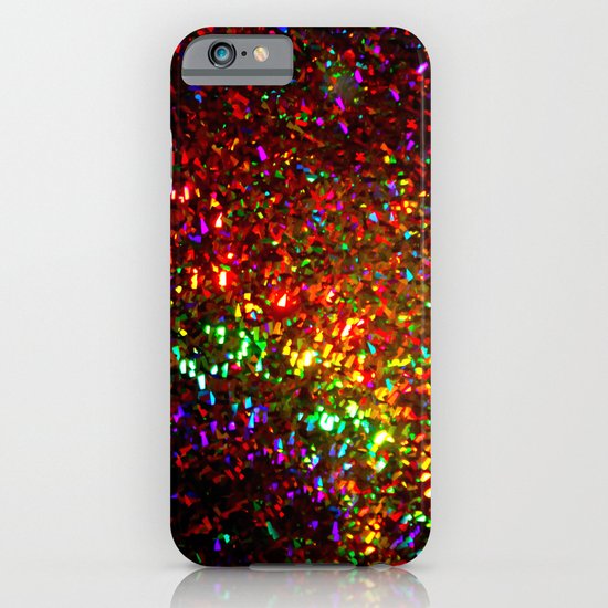 Fascination in gold-photograph of colorful lights iPhone & iPod Case