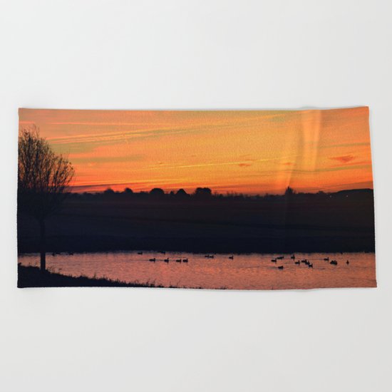 Morning activity #8 Beach Towel