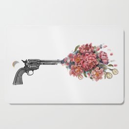 Flower gun Cutting Board