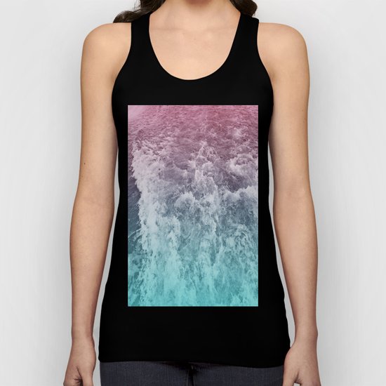 pastel ocean Unisex Tank Top