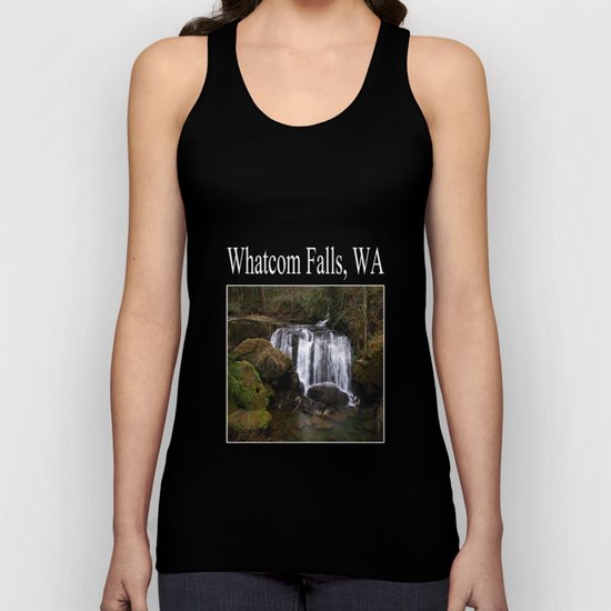 beautiful whatcom falls (square) Unisex Tank Top
