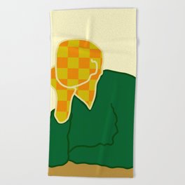 Fall into thoughts 1 Beach Towel