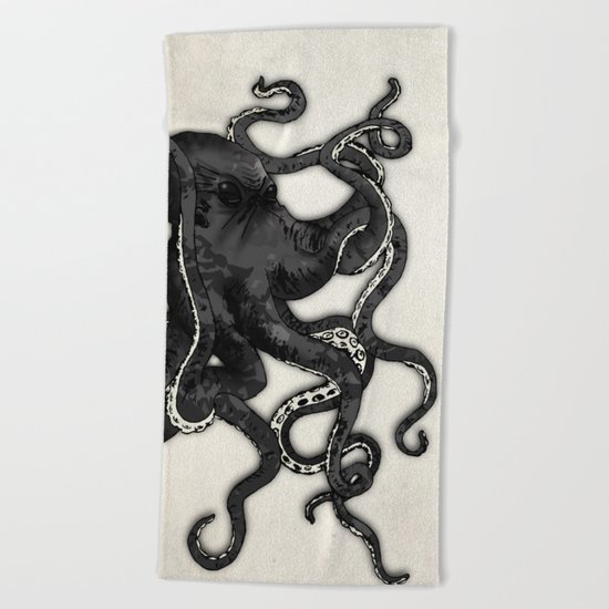 Octopus Beach Towel