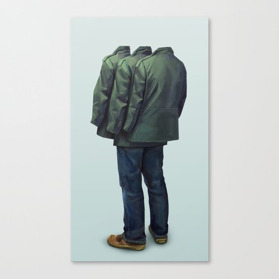 Surrounded Canvas Print