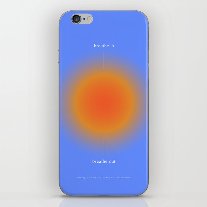 Positive Affirmations Gradient iPhone Skin