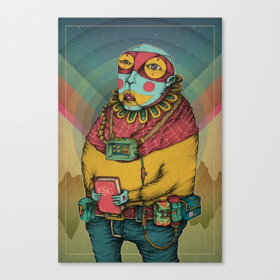 Holy Clown Canvas Print