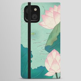 Minhwa: Frog Pond A Type iPhone Wallet Case