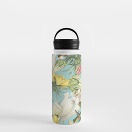 Botanical floral pattern Water Bottle