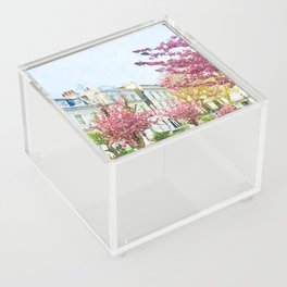 Cherry Blossoms in Notting Hill Acrylic Box