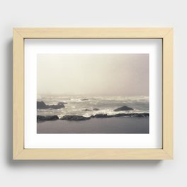 Northern California Waves | 35mm Film Photography Recessed Framed Print