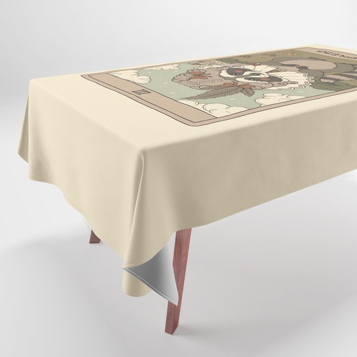 The Empress - Raccoons Tarot Tablecloth
