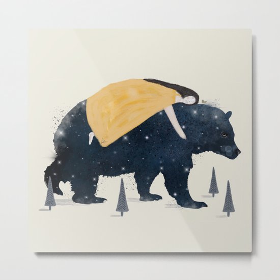 inner wilderness Metal Print