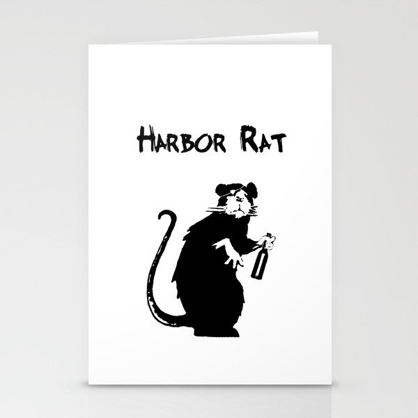 Harbor Rat Stationery Cards