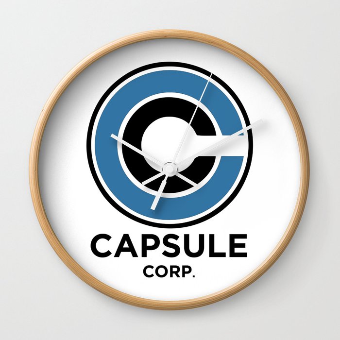 Capsule Corp Wall Clock