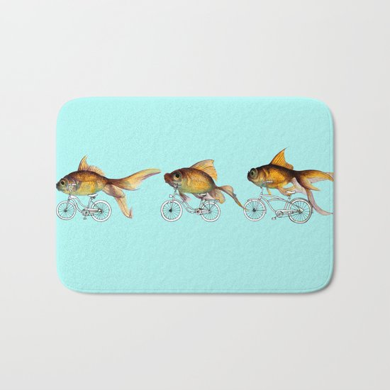 fish Bath Mat