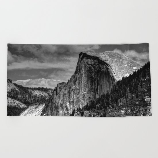 Half Dome Chrome Beach Towel