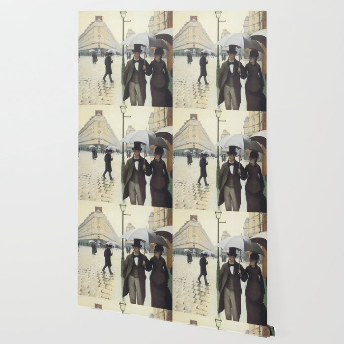 Paris Street Rainy Day Painting Gustave Caillebotte Wallpaper By Vintageartstore Society6 Paris Street Rainy Day Painting Gustave Caillebotte Wallpaper By Vintageartstore Society6