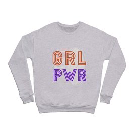 (Girl Power) GRL PWR - Bass Drum Crewneck Sweatshirt