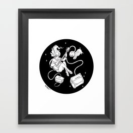 Lost in space Framed Art Print