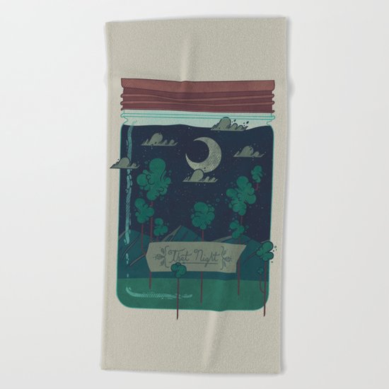 Memento Beach Towel