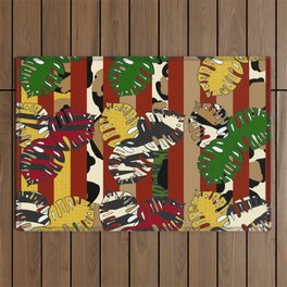 JUNGLE ABSTRACT 73626 Outdoor Rug