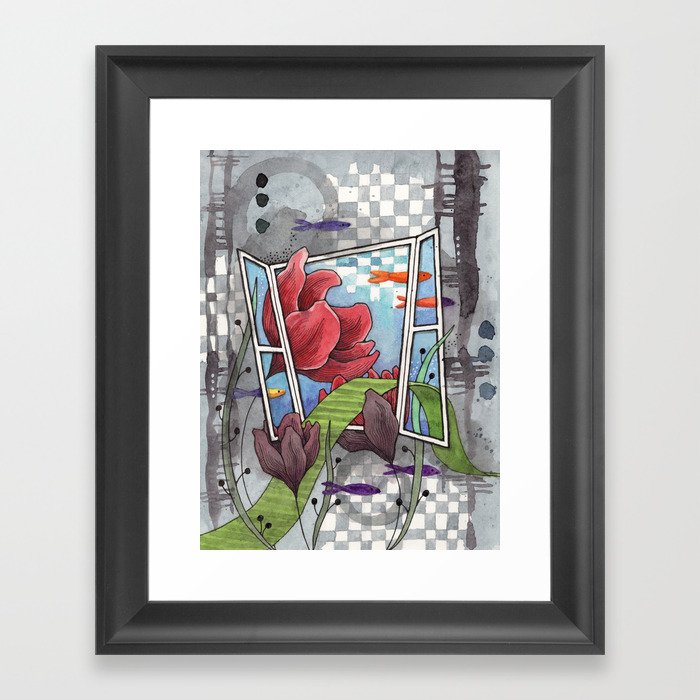 Journey and Dreams Framed Art Print