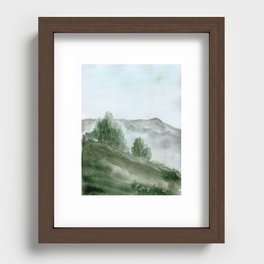 Landscape "Rolling Hills" Recessed Framed Print