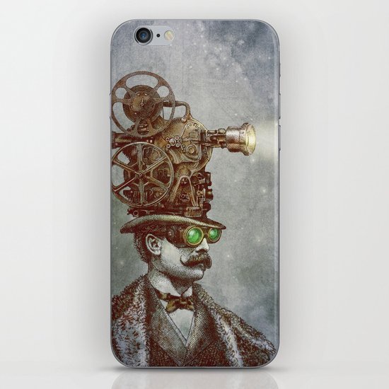 The Projectionist (colour option) iPhone Skin