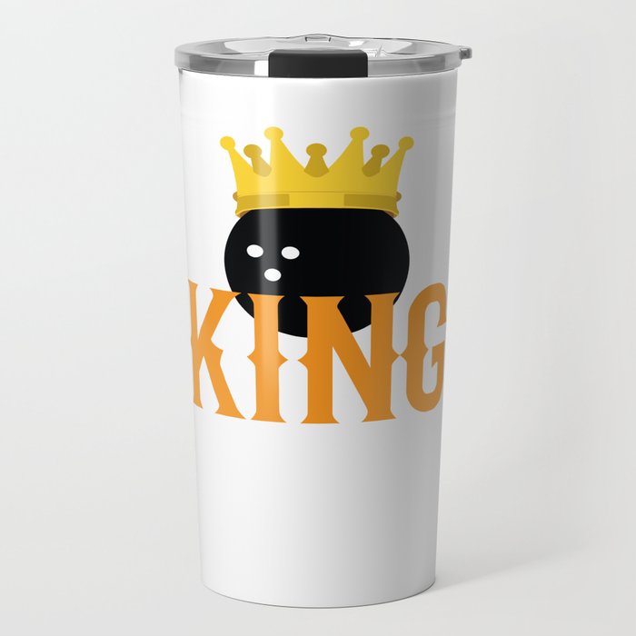 King Of The Lanes Travel Mug