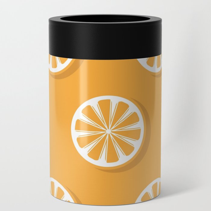 Orange Slices Pattern Background For Restaurant Kitchen Can Cooler