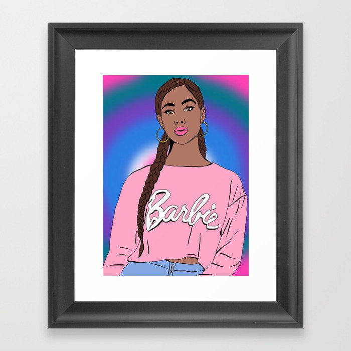 black barbie art