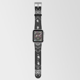 Black Bandana Apple Watch Band