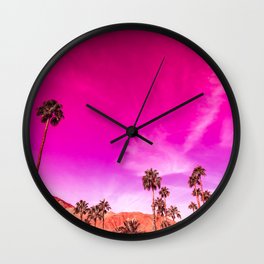 Palm Springs Rush Hour Wall Clock