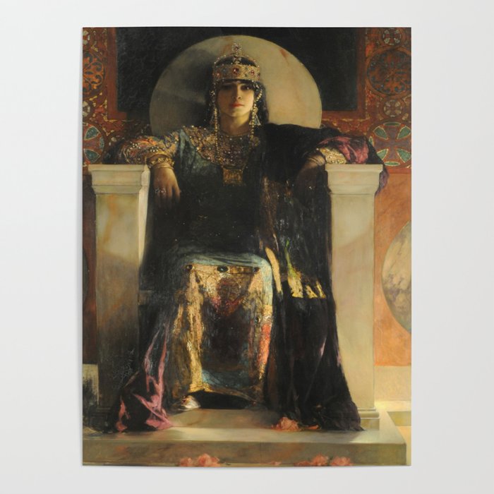 Empress Theodora - Benjamin Constant - 1886 Poster