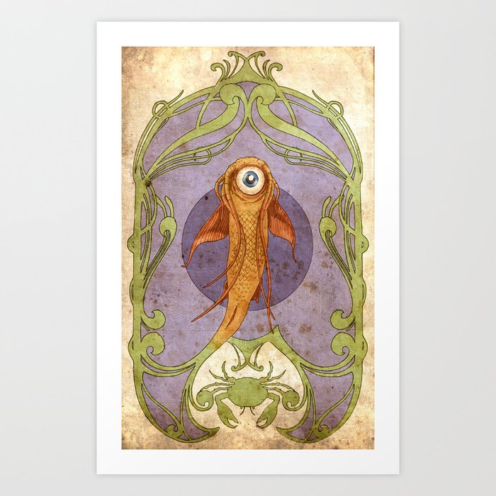Eyefish Art Print