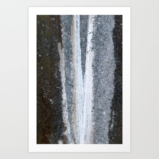 Soapstone texture #1 #decor #art #society6 Art Print