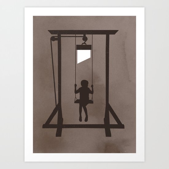 Swing Blade Art Print