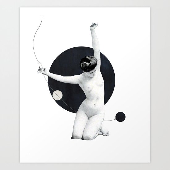 A state of equilibrium (2015) Art Print