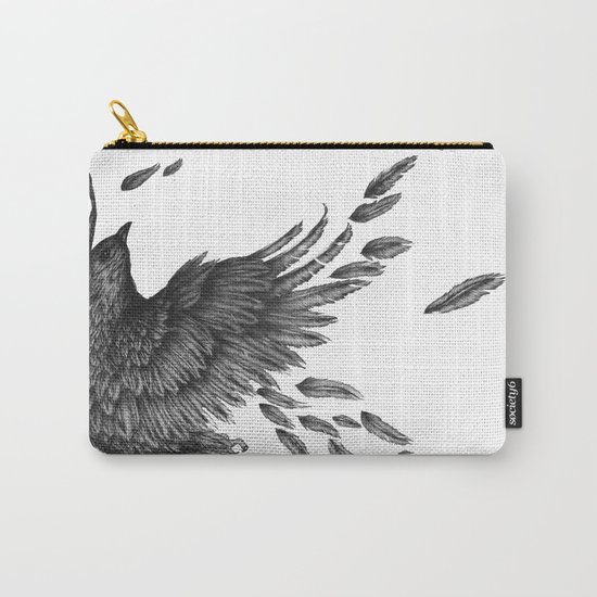 Raven Unravelled Carry-All Pouch